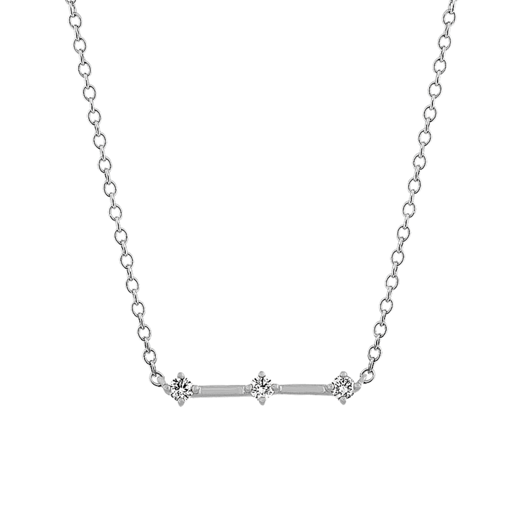 Shane co store bar necklace