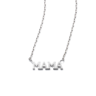 14K Rose Gold Mama Necklace | Shane Co.