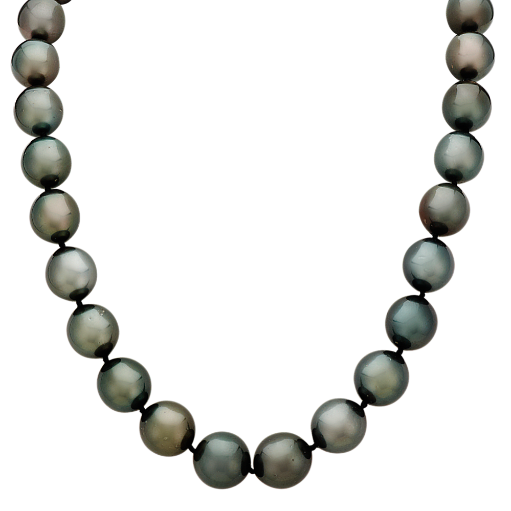 11mm Tahitian Cultured Pearl Strand Necklace (18 in.)