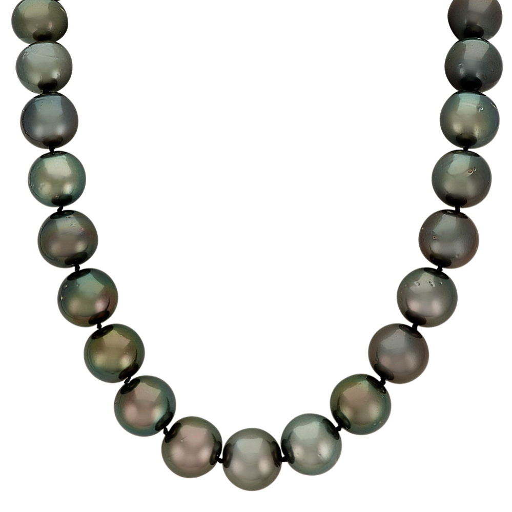 13-15mm Tahitian Cultured Pearl Strand Necklace (18 in)
