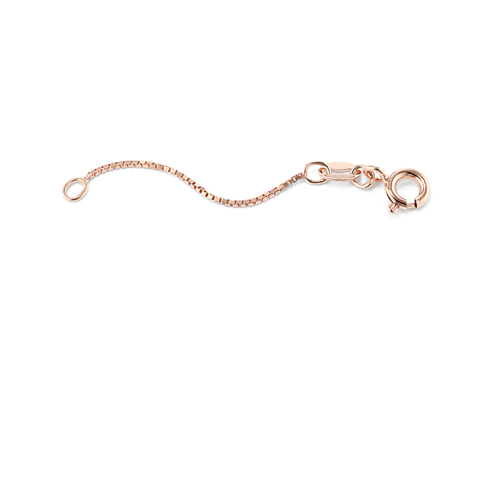2 Inch Chain Extender in 14K Rose Gold