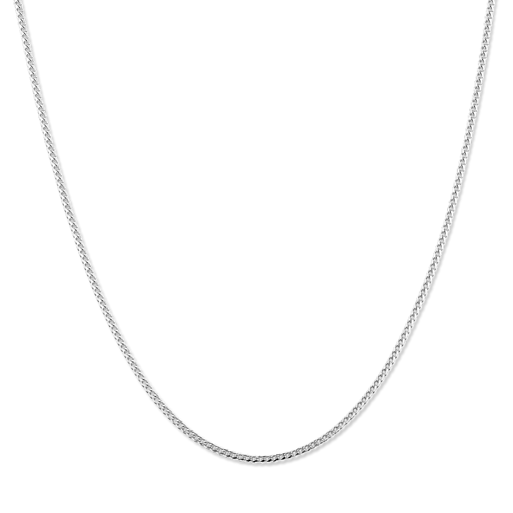 22'' 14k Gold Diamond-Cut Franco Chain (1mm)