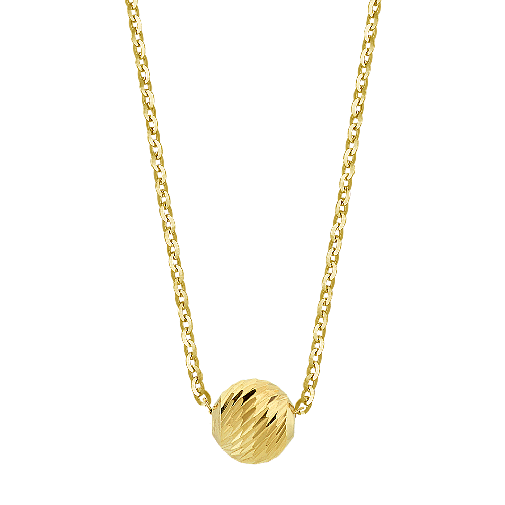 14 Karat Gold Ball Chain Necklace - Jewelry Gift for Her – MOSUO