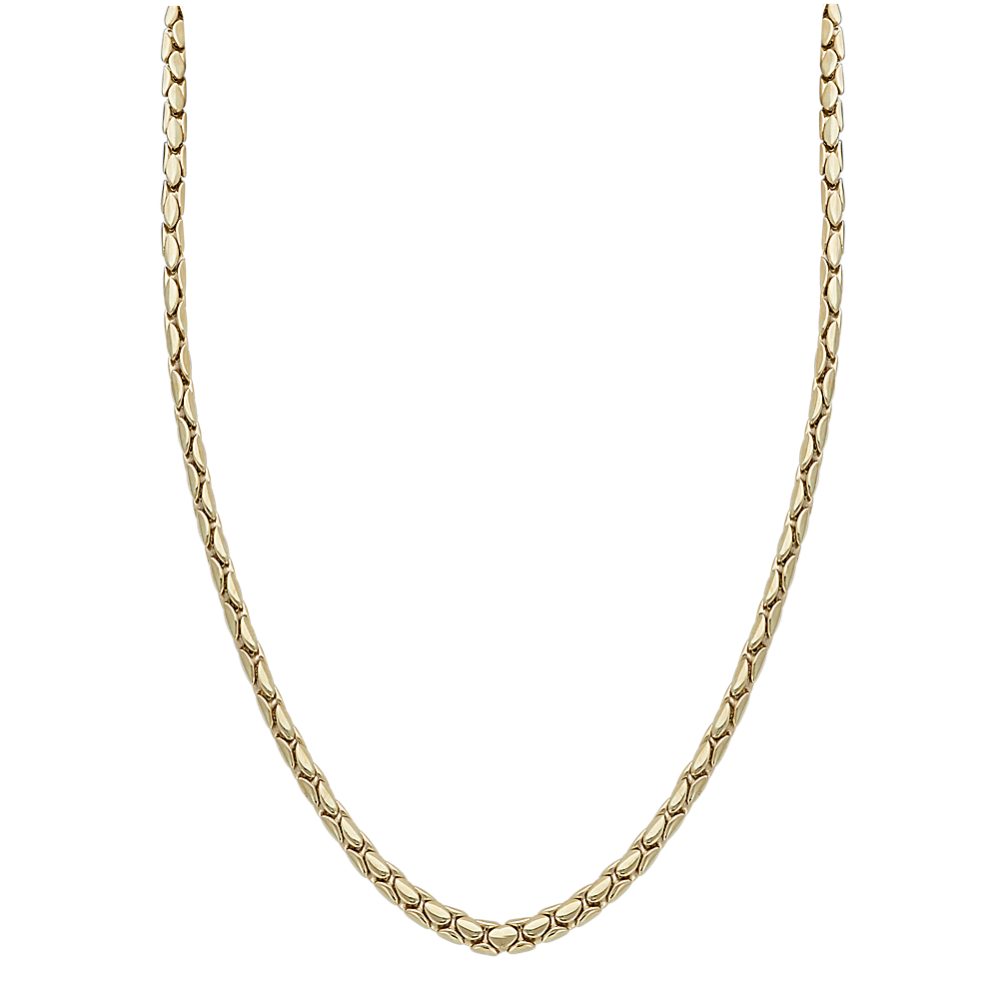 14k Yellow Gold Necklace (18'')