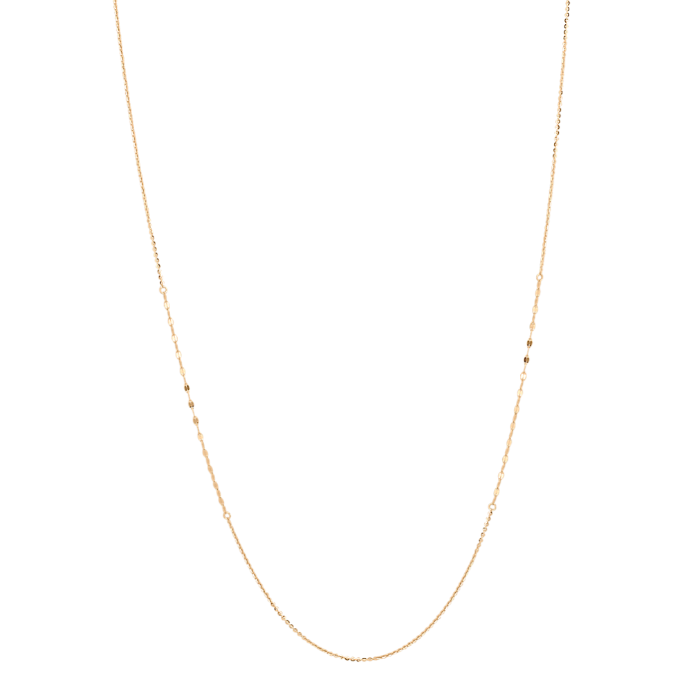 14k Yellow Gold Necklace (36 in)