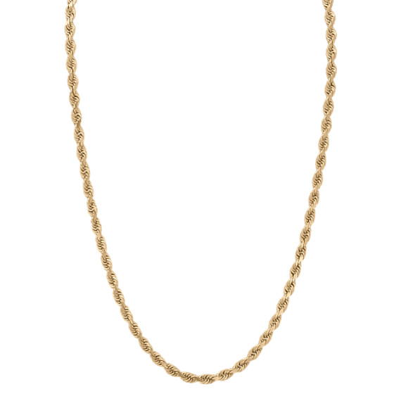 14 kt rope chain