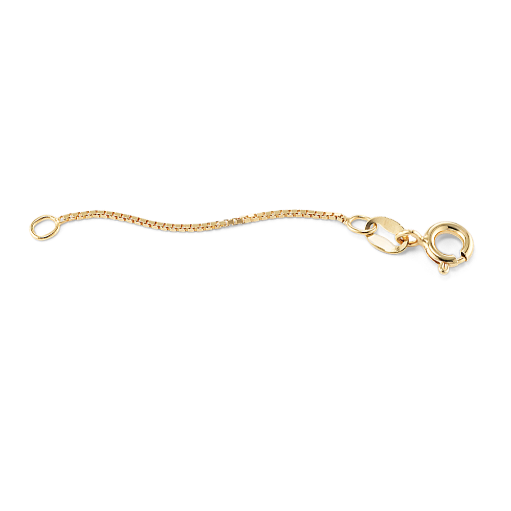 18in 14K Yellow Gold Anchor Chain (1.4mm)