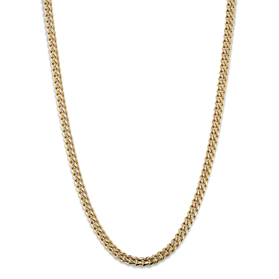 24'' 14K Yellow Gold Curb Chain (2.8mm)