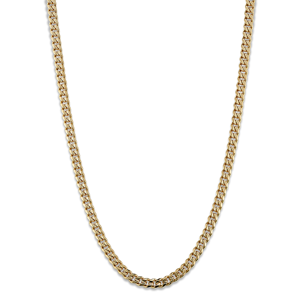 24in 14K Yellow Gold Curb Chain (2.8mm)