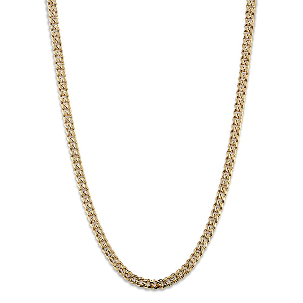 24'' 14K Yellow Gold Curb Chain (2.8mm)