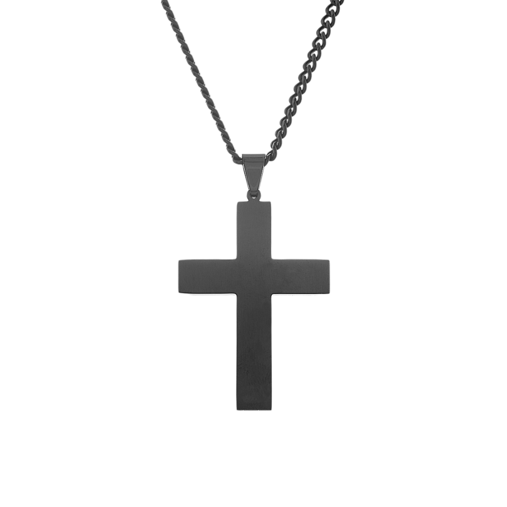 24 In Mens Diamond Cross Pendant In Stainless Steel Shane Co   24 In Mens Diamond Cross Pendant In Stainless Steel 41094678 A4 &fmt=png Alpha&wid=1000&hei=1000&scale=.90&posN=0, 0.1