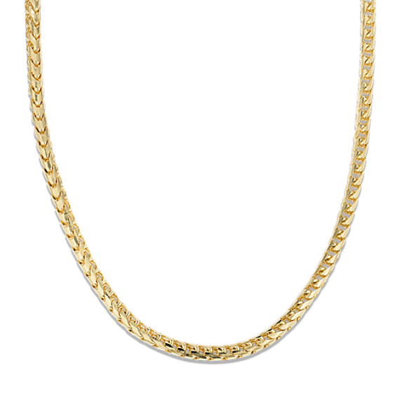 24 in Mens Franco Chain in 14k Yellow 
