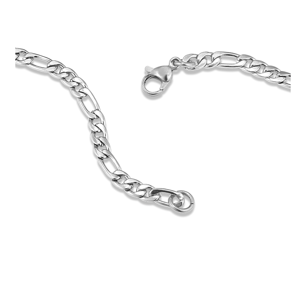 24 in Mens Stainless Steel Necklace (3.7mm) Shane Co.