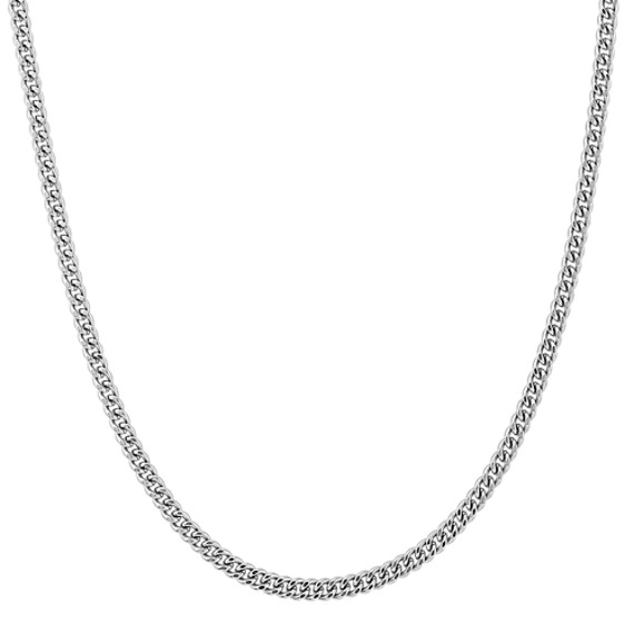 24 in Mens Stainless Steel Necklace (3.8mm)