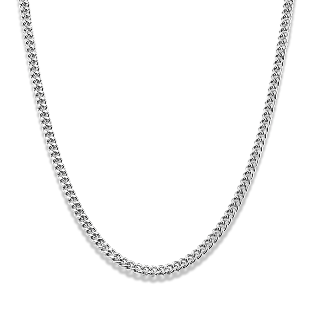 24 in Mens Stainless Steel Necklace (3.8mm)