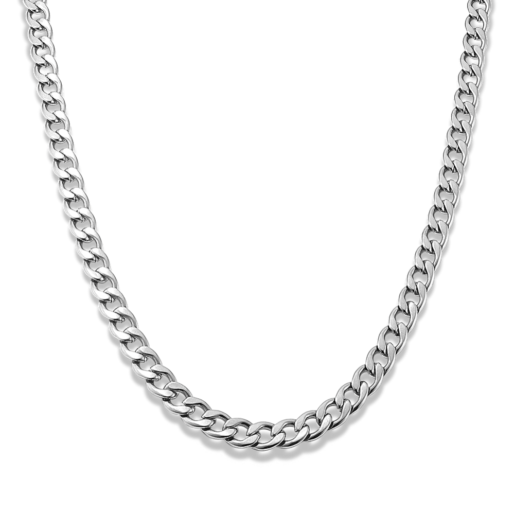 24 in Mens Stainless Steel Necklace (5.1mm)