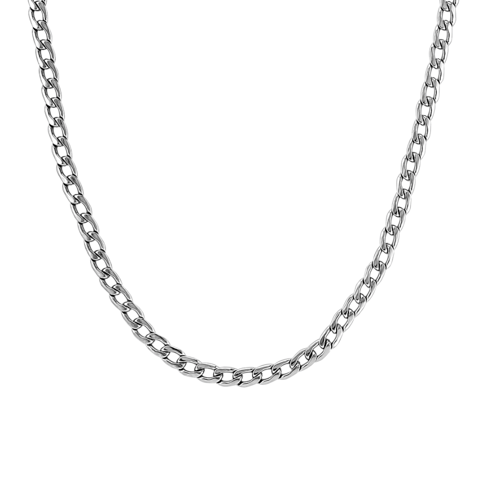 24 in Mens Stainless Steel Necklace (5.1mm)