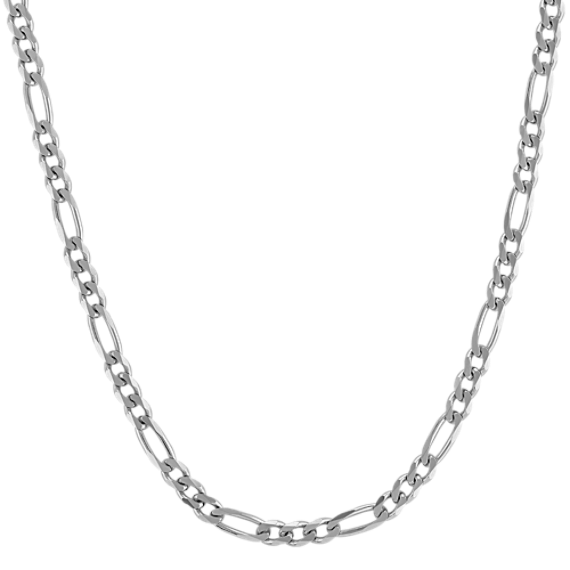 24'' Sterling Silver Figaro Chain (5.4mm)