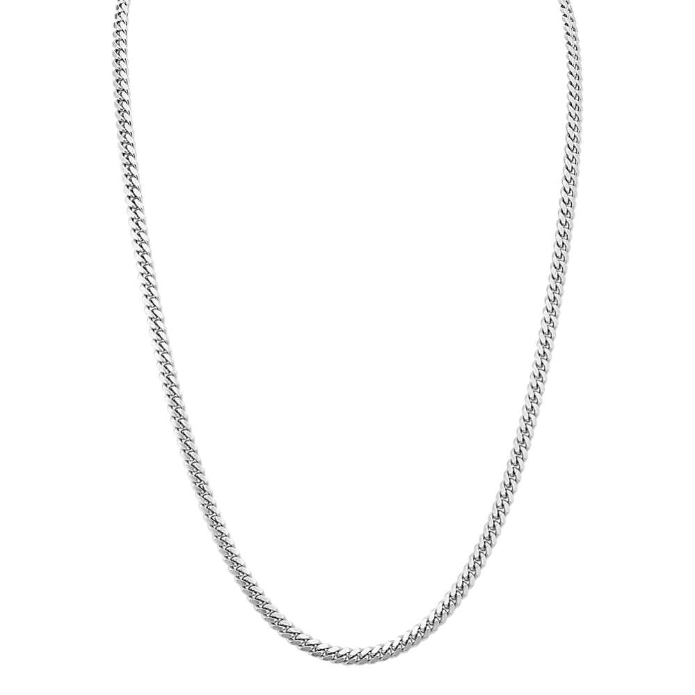 24'' Mens Sterling Silver Miami Cuban Chain (5.5mm)