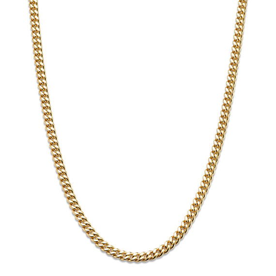 26'' 14K Yellow Gold Miami Cuban Chain (4.5mm)