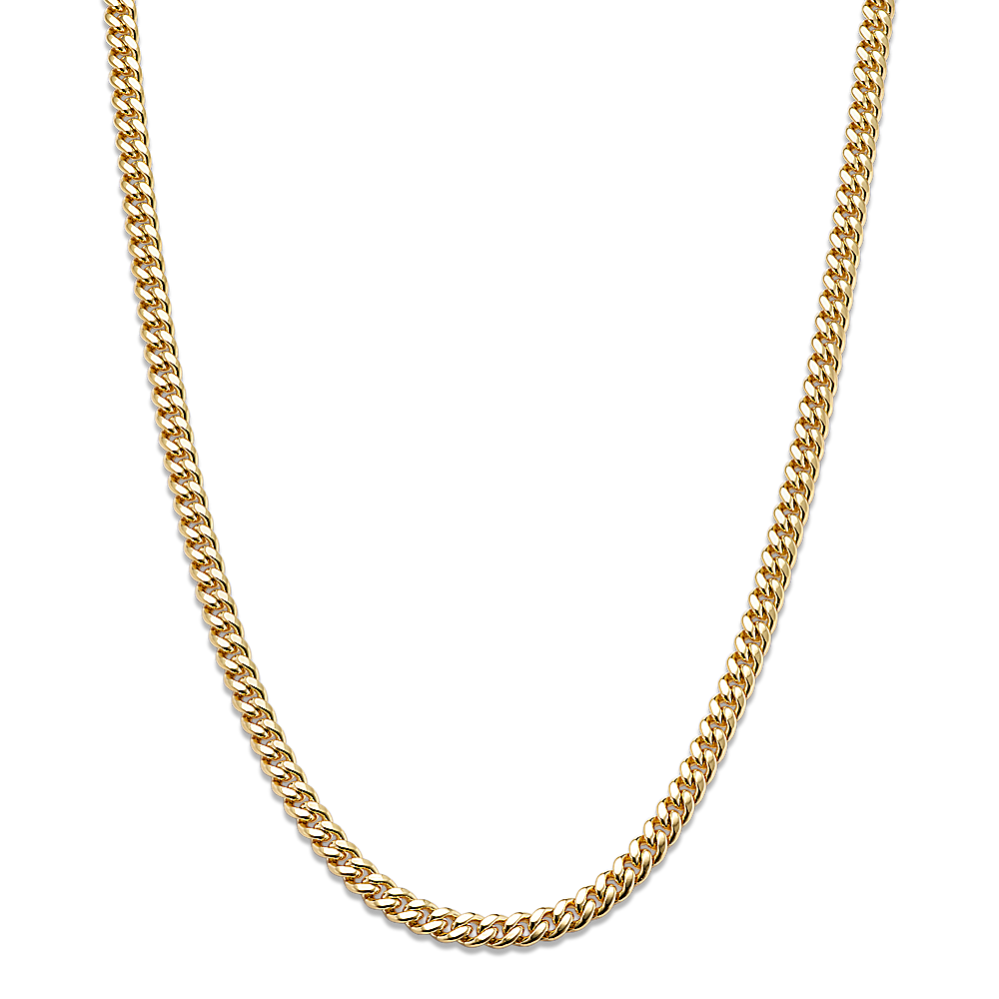 26in 14K Yellow Gold Miami Cuban Chain (4.5mm)