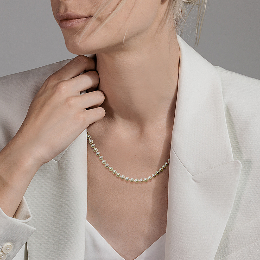 4mm Cultured Freshwater Pearl Strand | Shane Co.