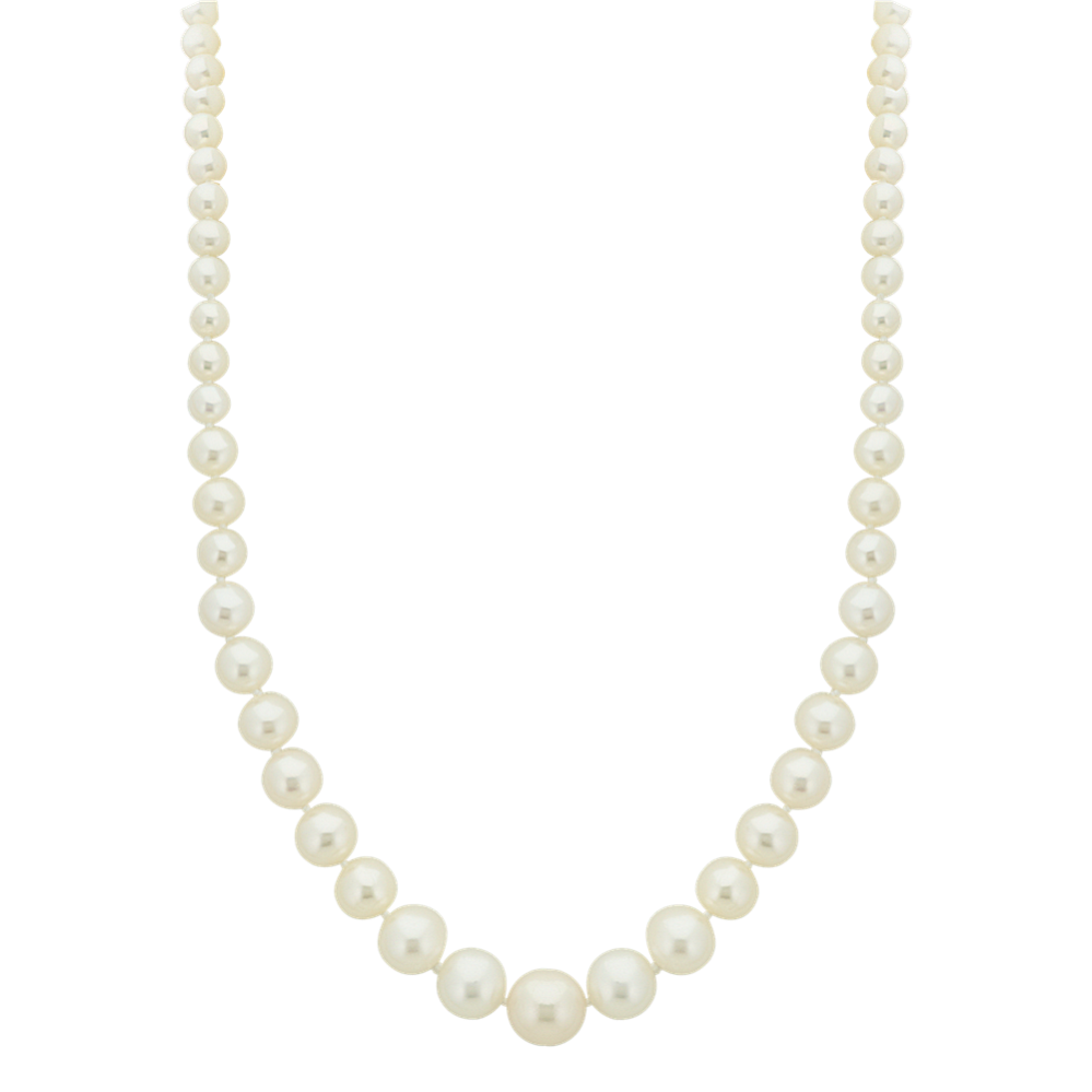 5-11mm Freshwater Cultured Pearl Strand (18'')