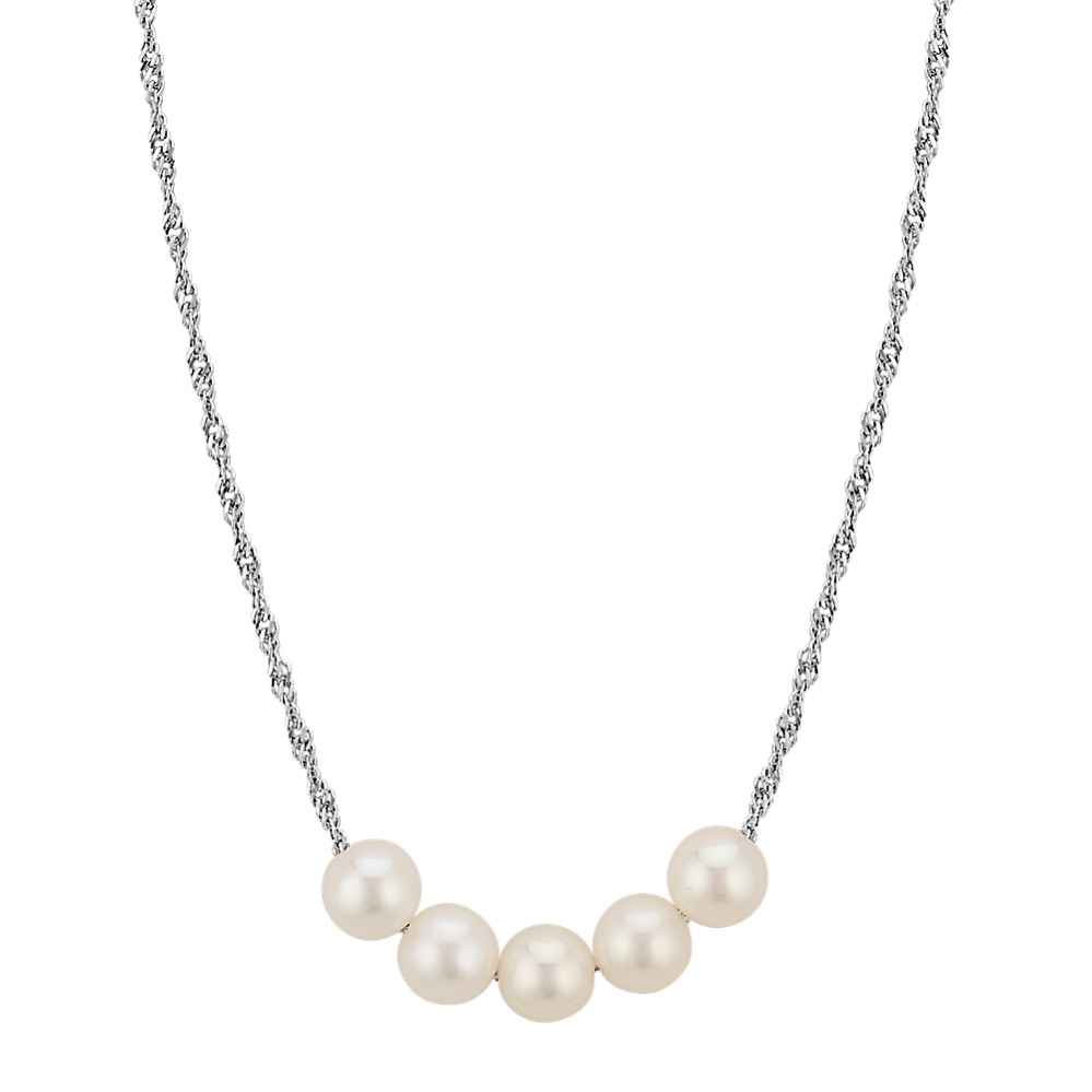 6.5mm Freshwater Cultured Pearl Necklace (18 in)
