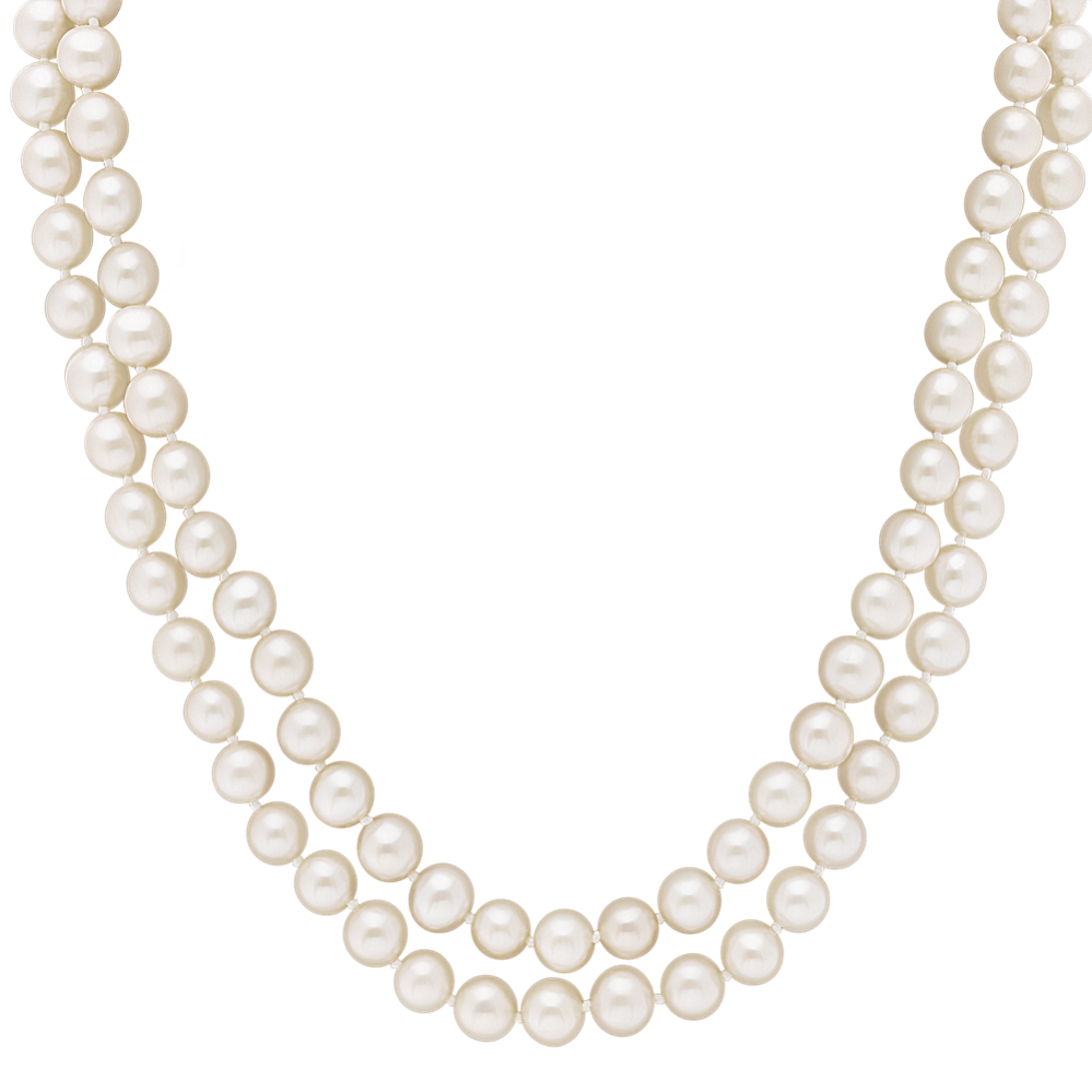 6mm Freshwater Cultured Pearl Endless Strand (65 in)