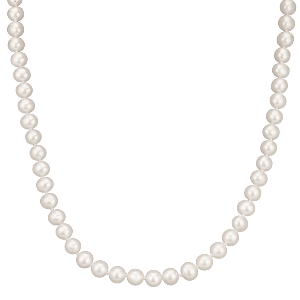 6mm Freshwater Cultured Pearl Strand (16 in)