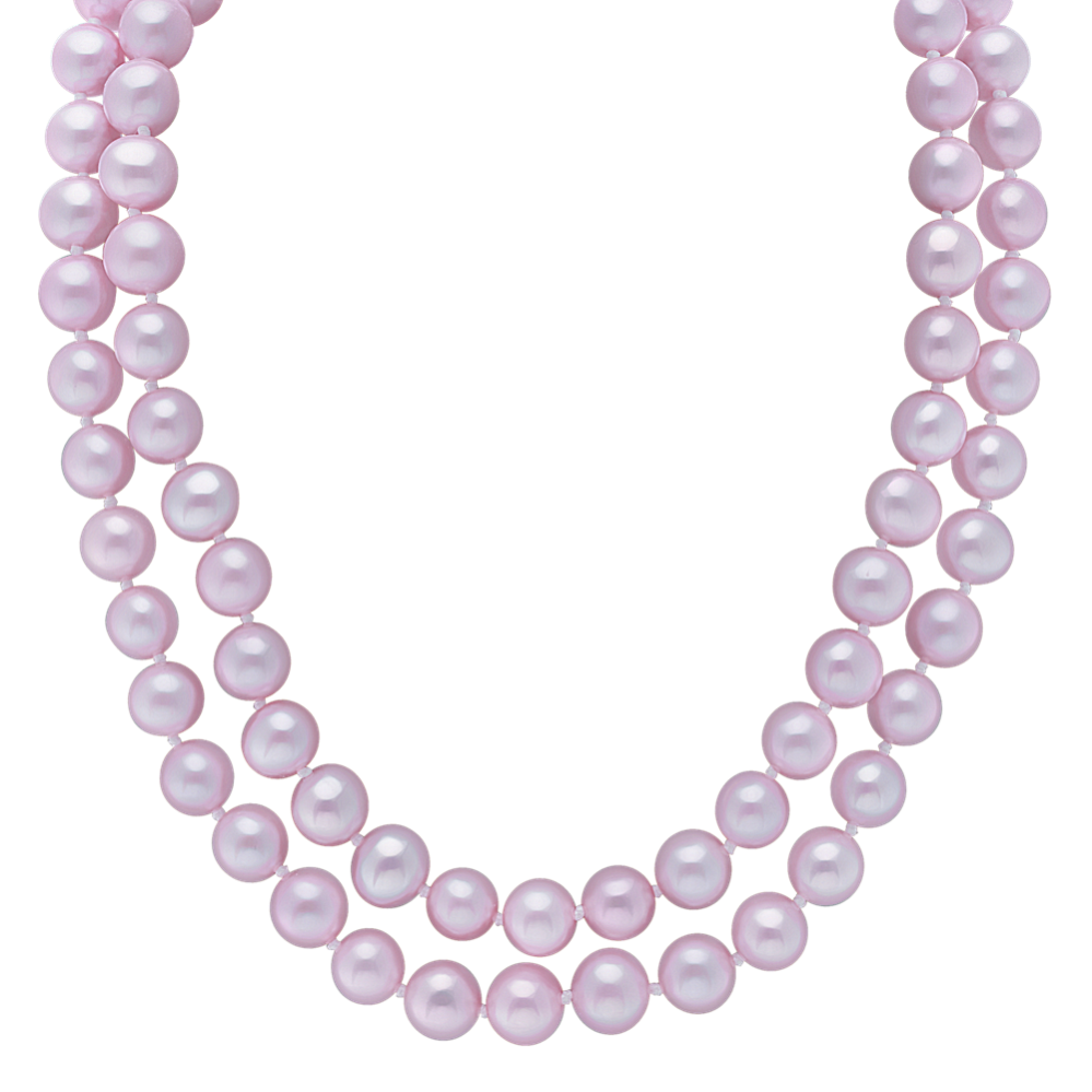 6mm Lavender Freshwater Cultured Pearl Endless Strand (65'')