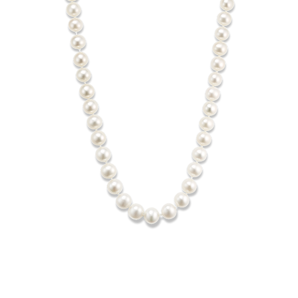 20 inch cultured store pearl necklace