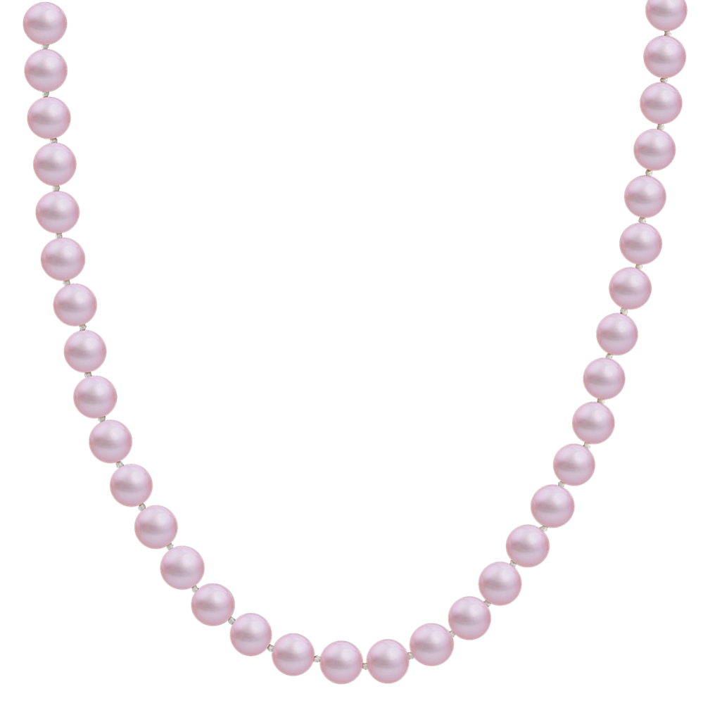 7mm Lavender Freshwater Cultured Pearl Strand (18'')