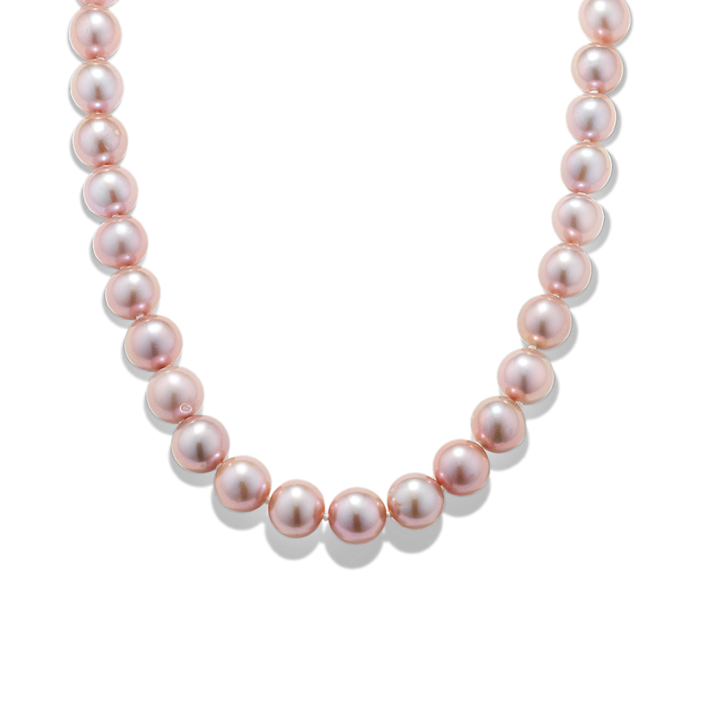 7mm Lavender Freshwater Pearl Strand (18 in)
