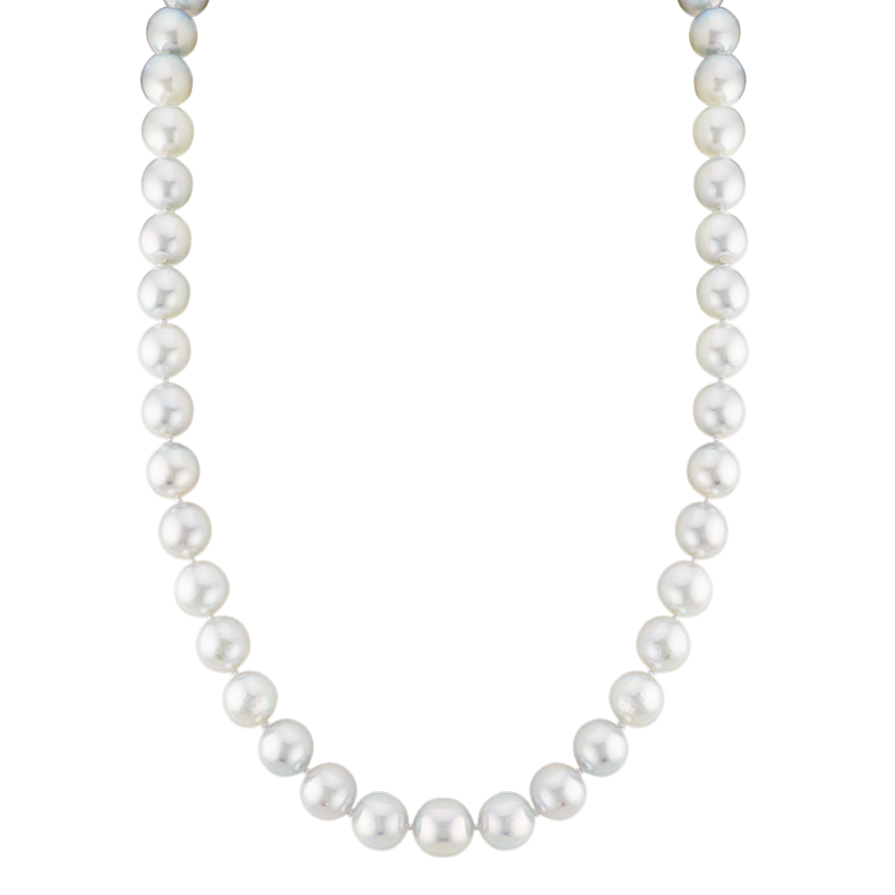 7mm Blue Akoya Cultured Pearl Strand (18'')