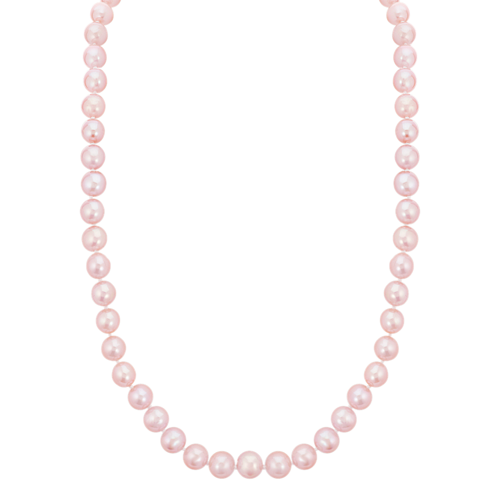 7mm Pink Freshwater Cultured Pearl Strand (18 in.)