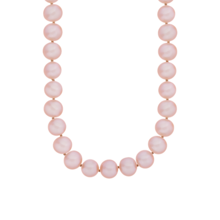 7mm Pink Freshwater Pearl Strand (18 in)
