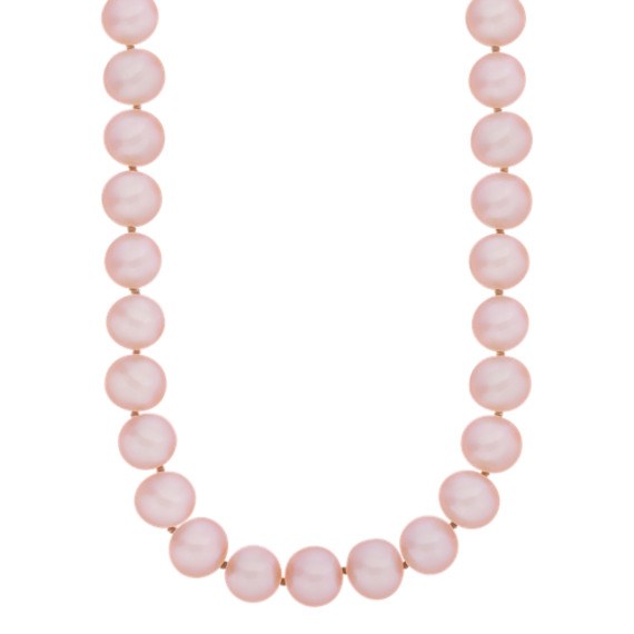 7mm Pink Freshwater Pearl Strand (18 in 