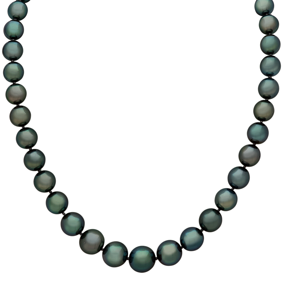 8-11mm Graduated Tahitian Cultured Pearl Strand (18'')