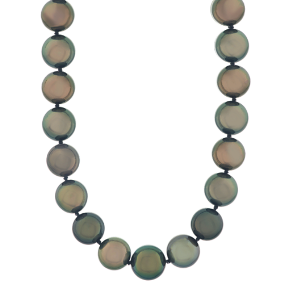 8.5-11.5mm Graduated Tahitian Pearl Strand (18'')