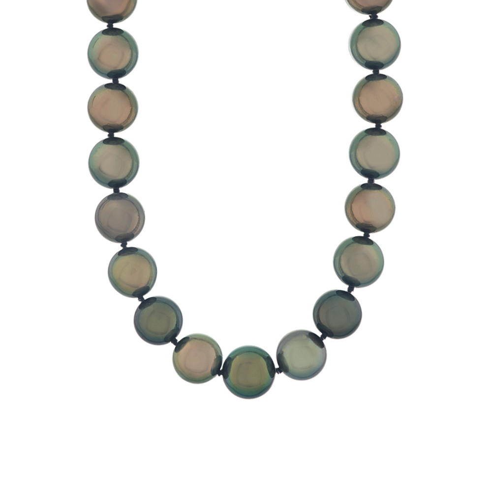 8.5-11.5mm Graduated Tahitian Pearl Strand (18 in)