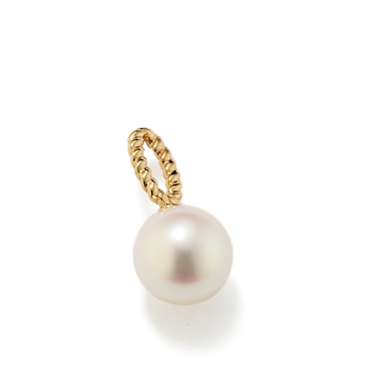 8mm Cultured Akoya Pearl Charm