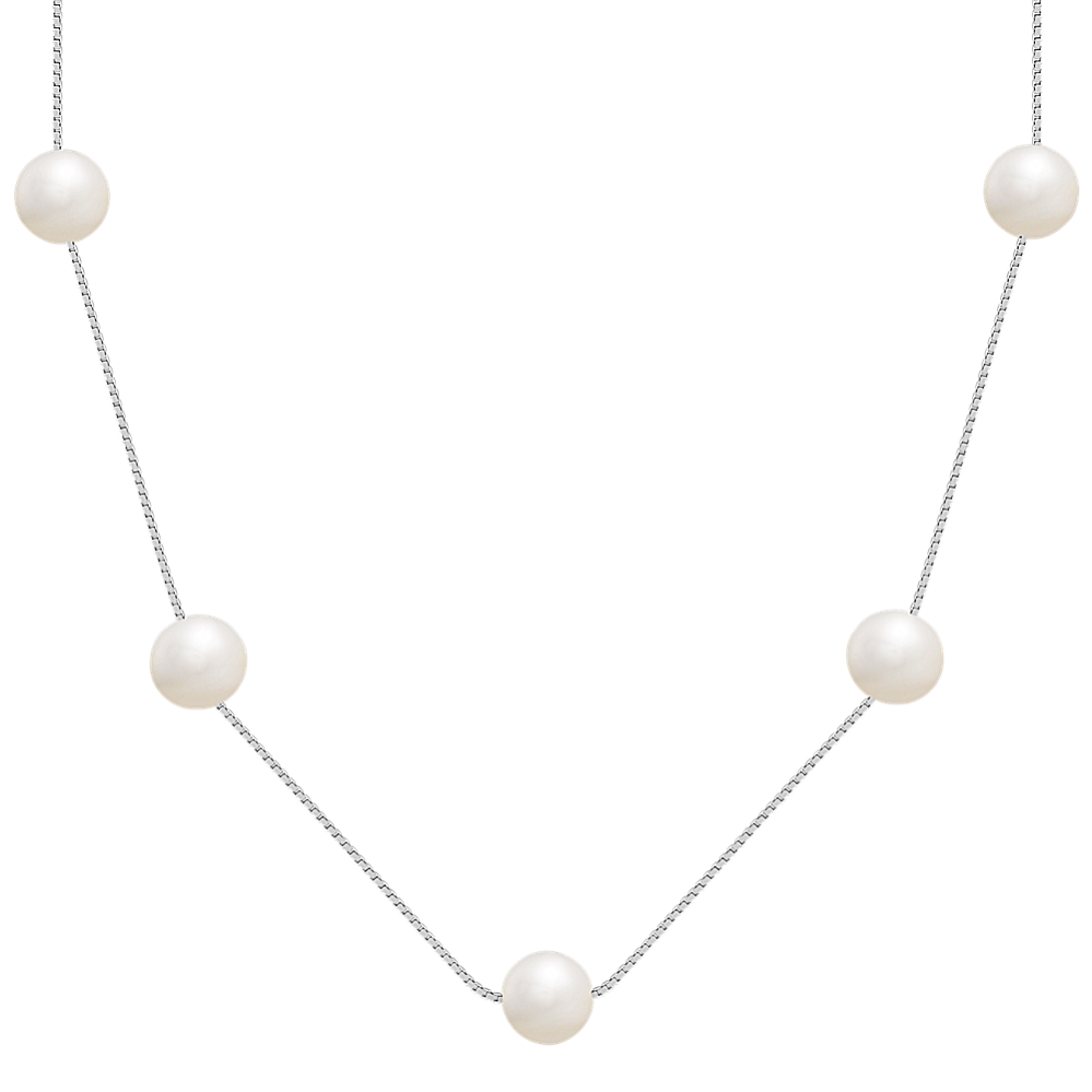 8mm Freshwater Cultured Pearl Necklace (18'')