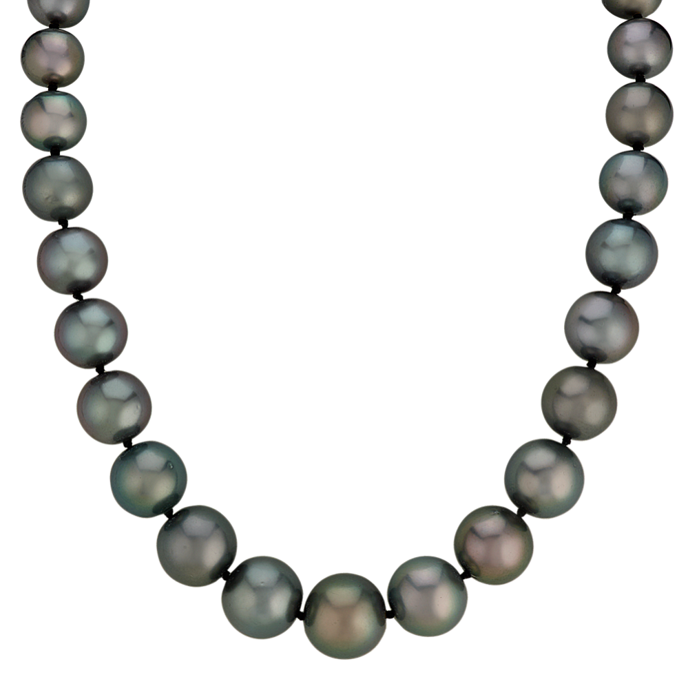 9-14mm Graduated Tahitian Cultured Pearl Strand (18 in.)