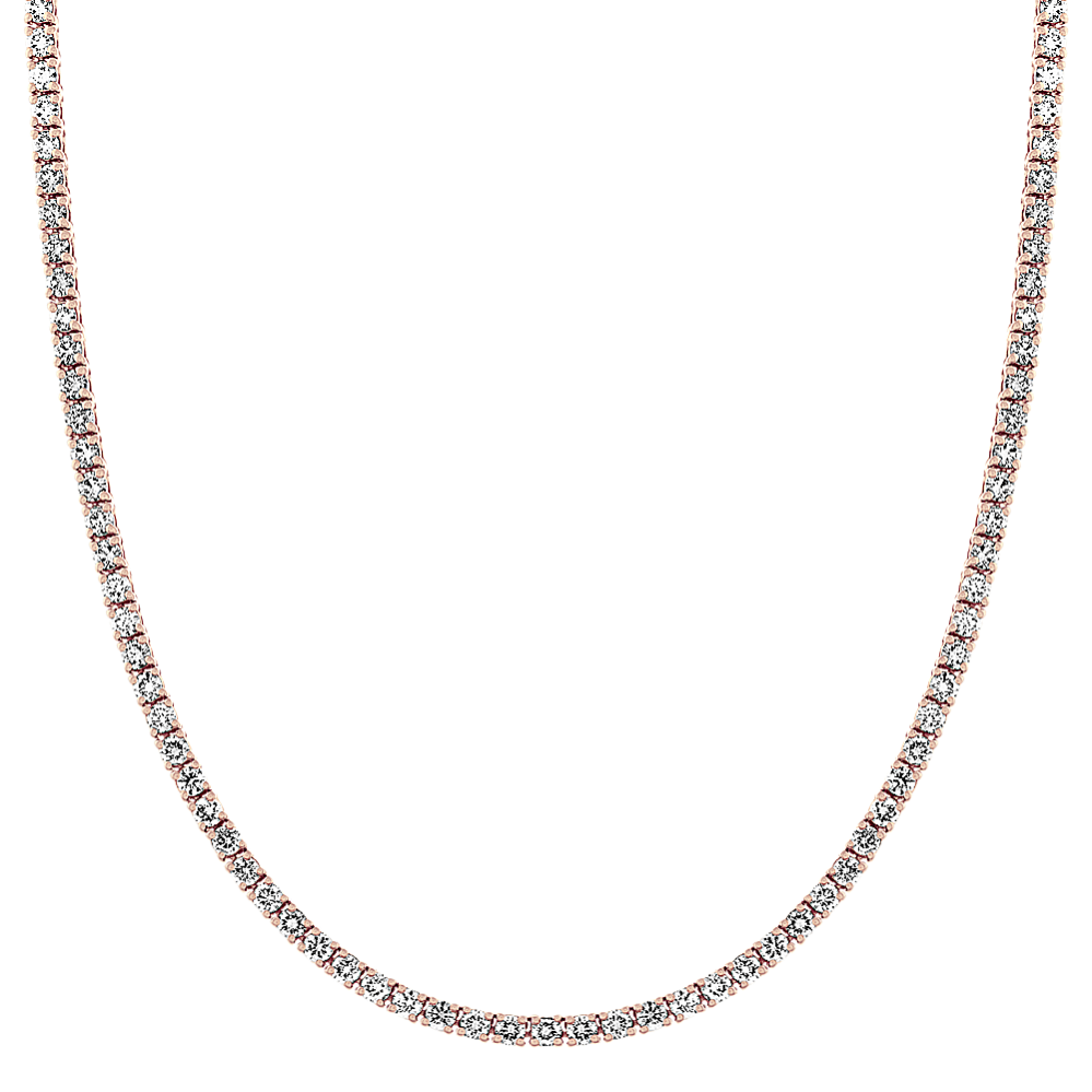 3 tcw Diamond Tennis Necklace