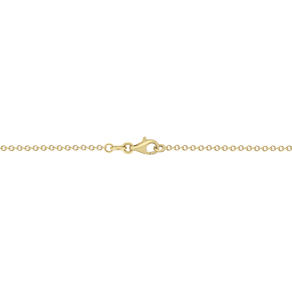 Bar Necklace in 14k Yellow Gold (18 in) | Shane Co.