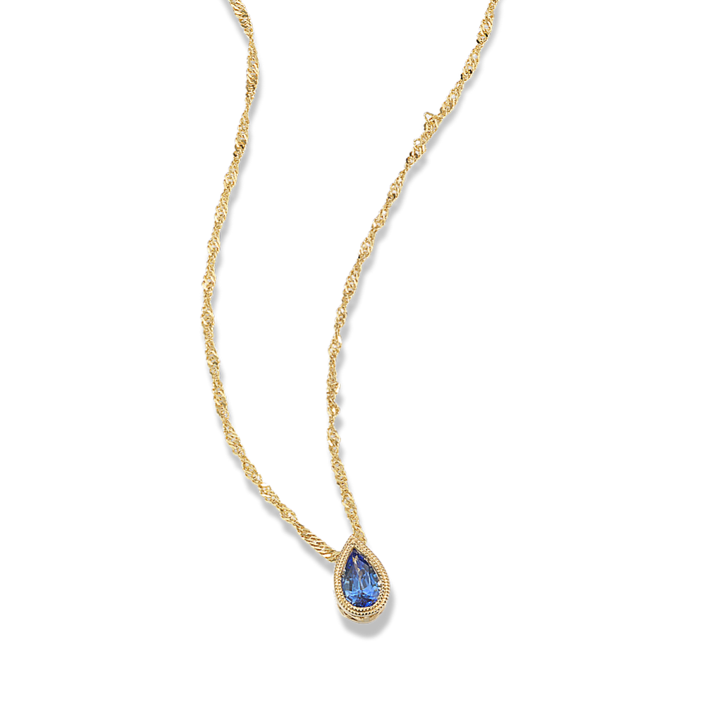 Omaira Sapphire Pendant