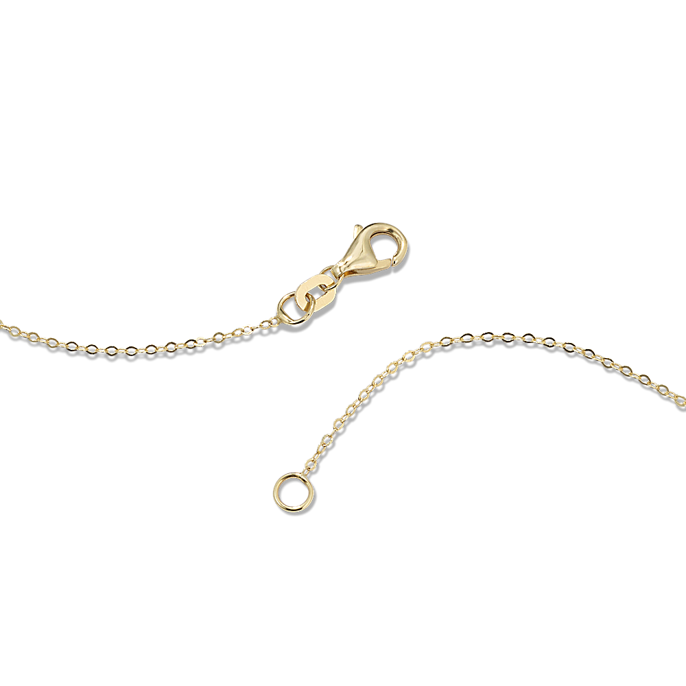 14K Yellow Gold Three-Necklace Layering Clasp