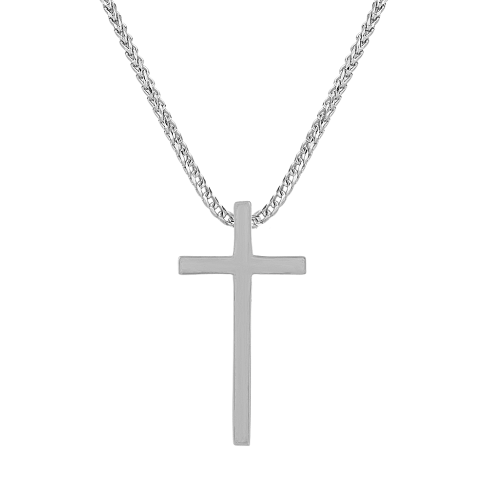 Silver chain deals and cross