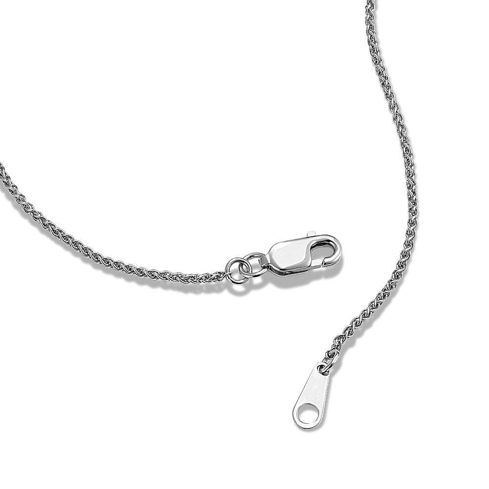 3.5mm Round Box Extender 4 Bracelet Necklace Chain Pendant Real